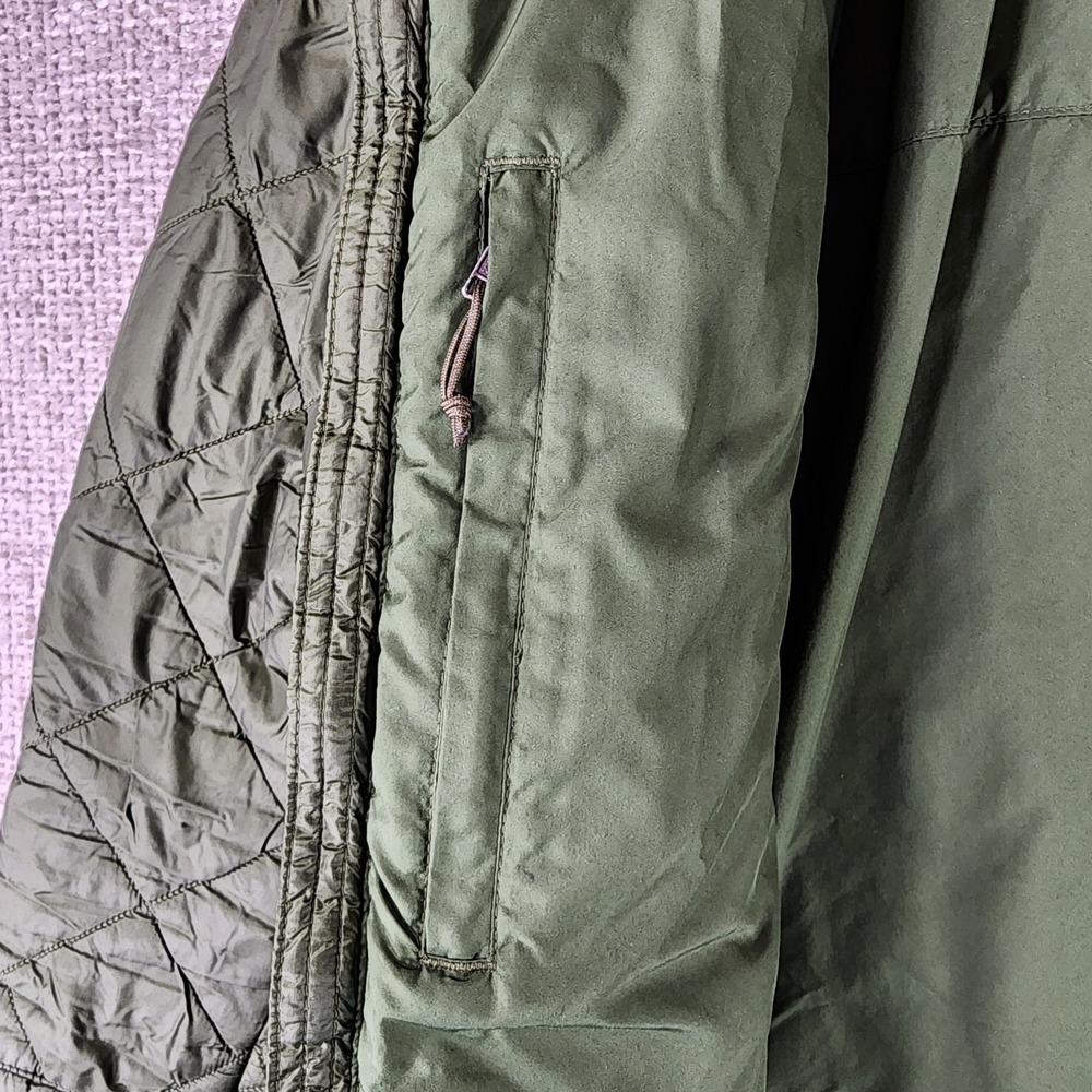 Patagonia Radalie Parka Jacket Womens S Olive Insulated Quilted Puffer Coat - Picture 12 of 14